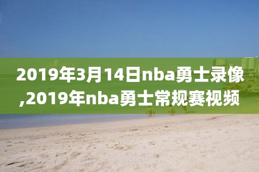 2019年3月14日nba勇士录像,2019年nba勇士常规赛视频