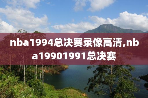 nba1994总决赛录像高清,nba19901991总决赛