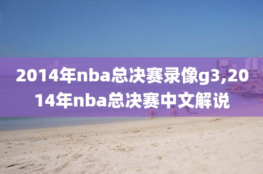 2014年nba总决赛录像g3,2014年nba总决赛中文解说