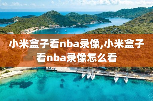 小米盒子看nba录像,小米盒子看nba录像怎么看
