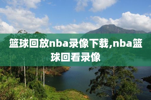 篮球回放nba录像下载,nba篮球回看录像