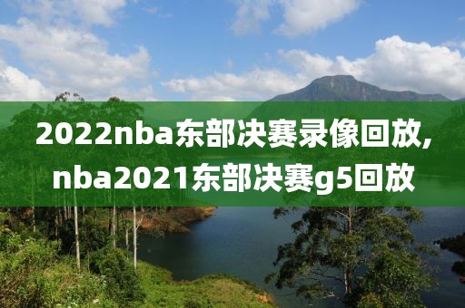 2022nba东部决赛录像回放,nba2021东部决赛g5回放